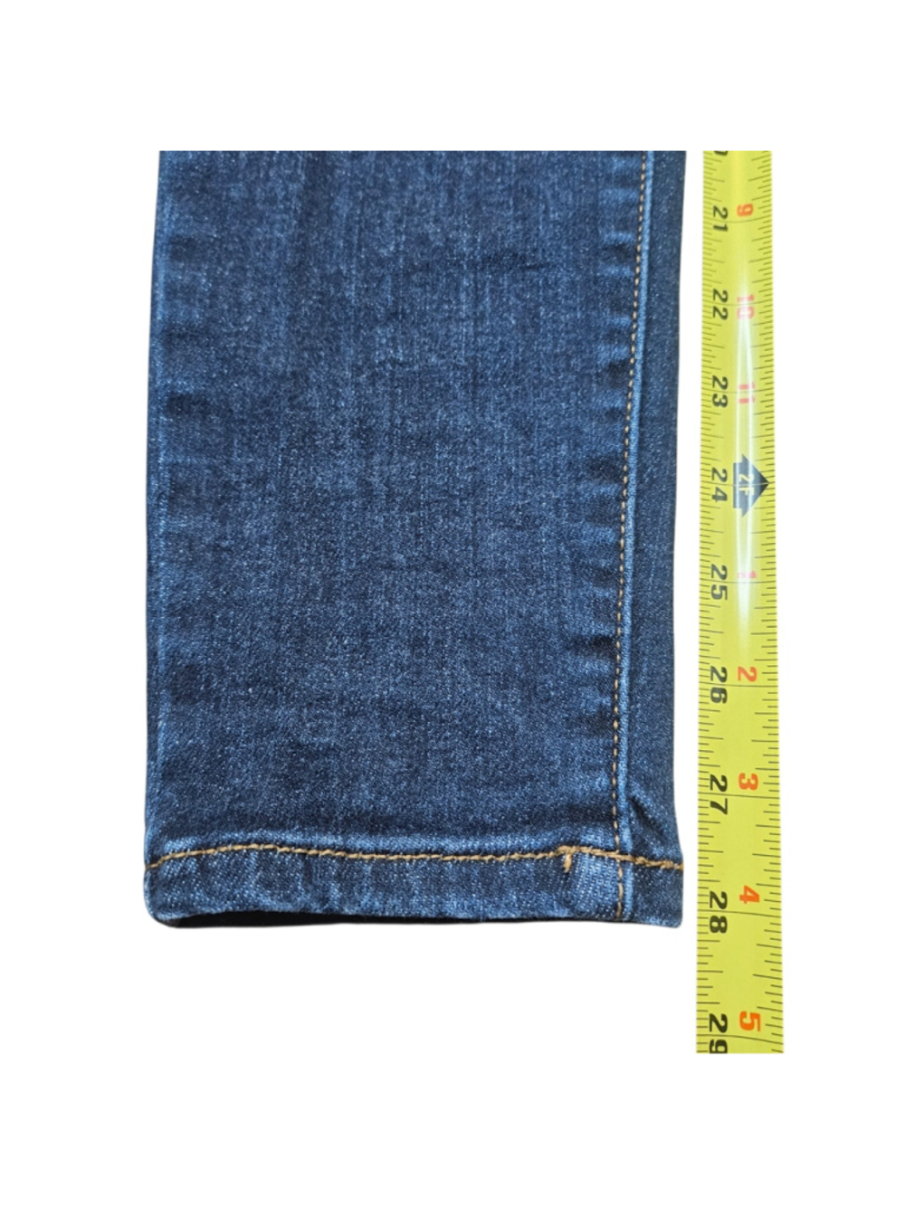 Judy Blue 7/28 Dark Wash High Rise Skinny Jeans JB82253DK - Picture 7 of 9
